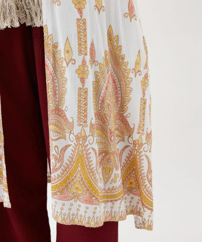 UV Pprotection Rayon Crepe Kimono by AMINA - Ametsuchi