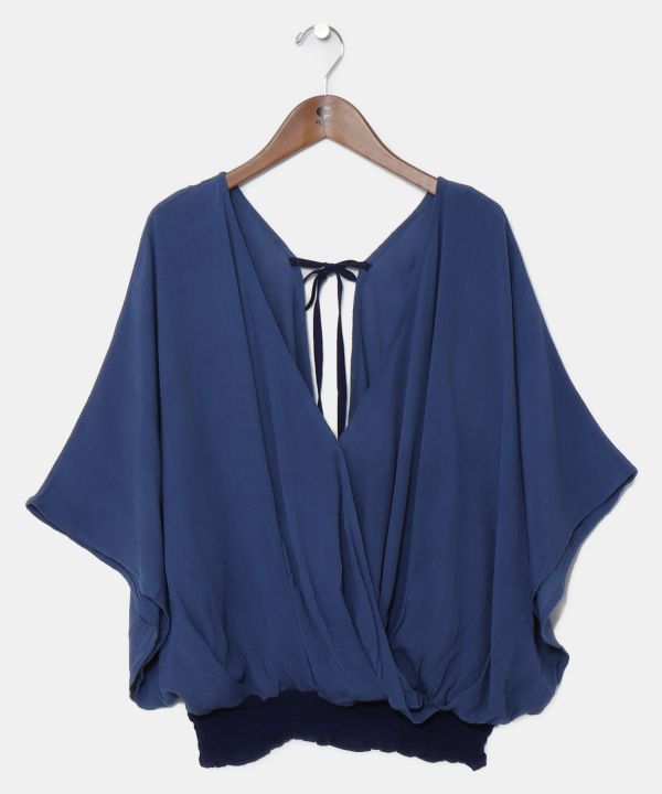 Bohemian Shirred Hem Top