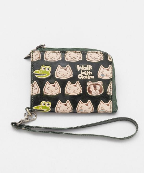 OKAKA Goat Leather Compact Wallet