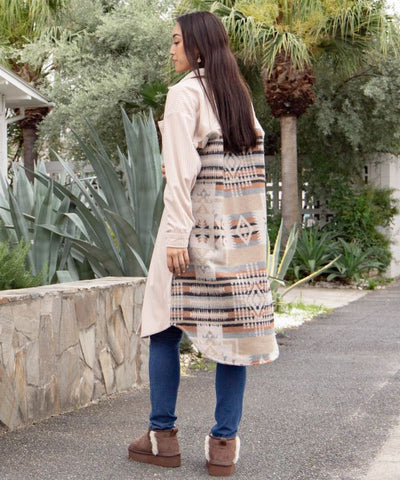 SURF＆Palms Corduroy Shirt Dress