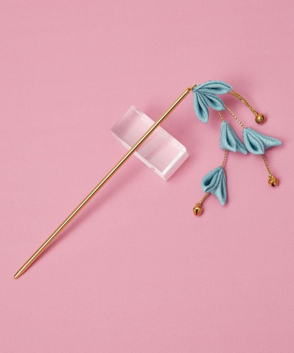 TSUMAMI ZAIKU Flower Petals Kanzashi Hairpin