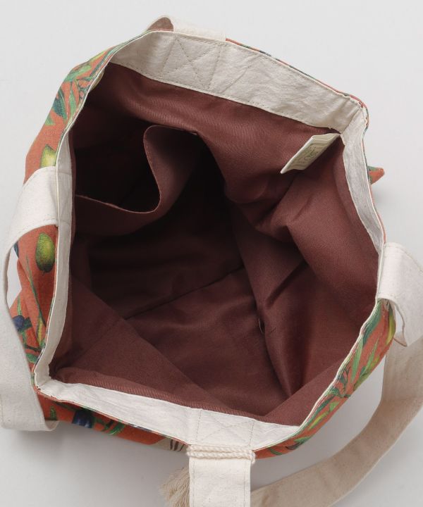 Organic Cotton Olive Tote Bag