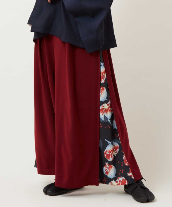 SHIKI FUYU - HAKKAKE Wide Pants