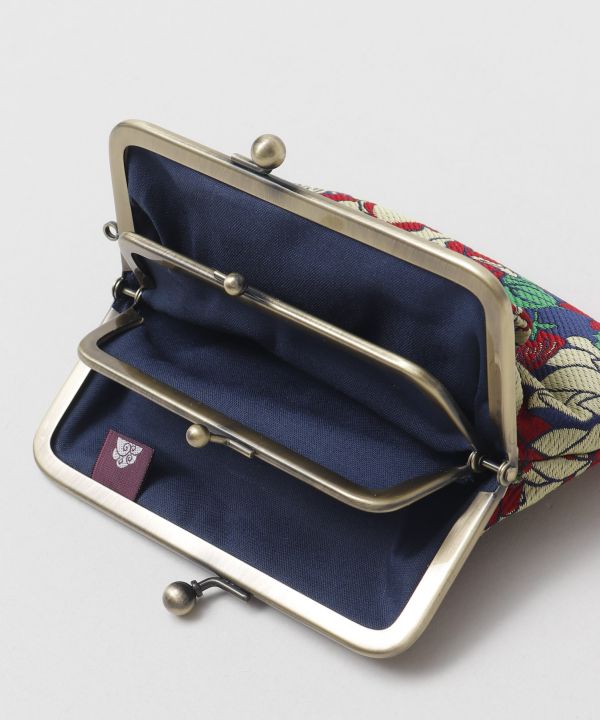 HANA Retro Double GAMAGUCHI Clasp Purse Bags & Purses by Kaya - Ametsuchi