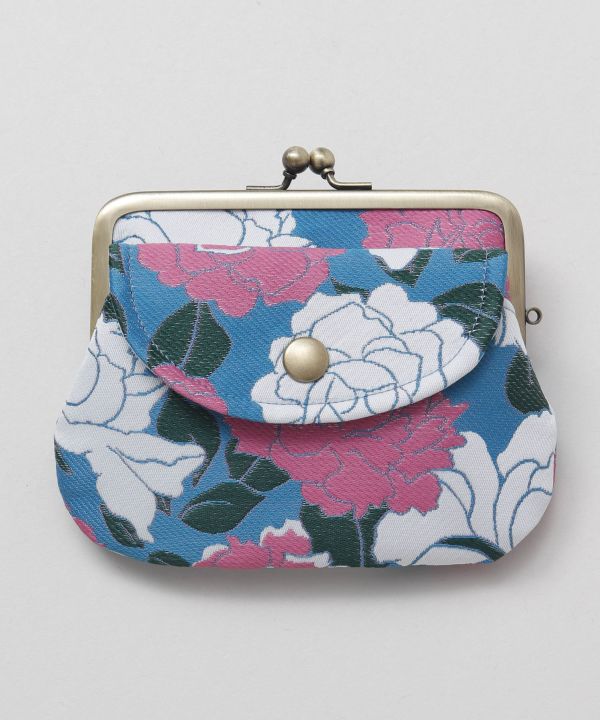 HANA Retro Double GAMAGUCHI Clasp Purse Bags & Purses by Kaya - Ametsuchi