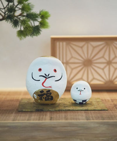 Japanese Zodiac DARUMA - 巳 Home Decor by Kaya - Ametsuchi