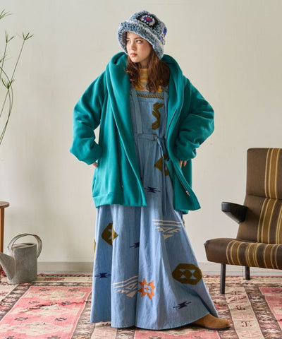 Fluffy Hoodie Jacket