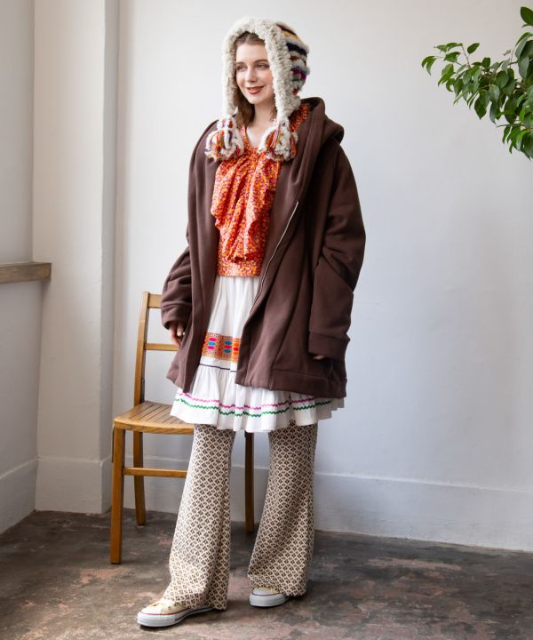 Fluffy Hoodie Jacket