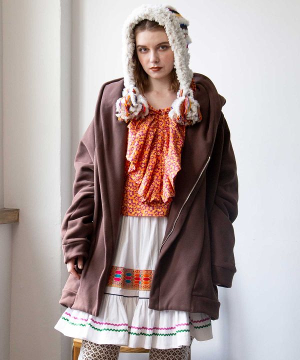 Fluffy Hoodie Jacket