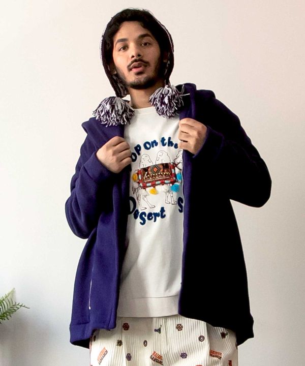 Fluffy Hoodie Jacket