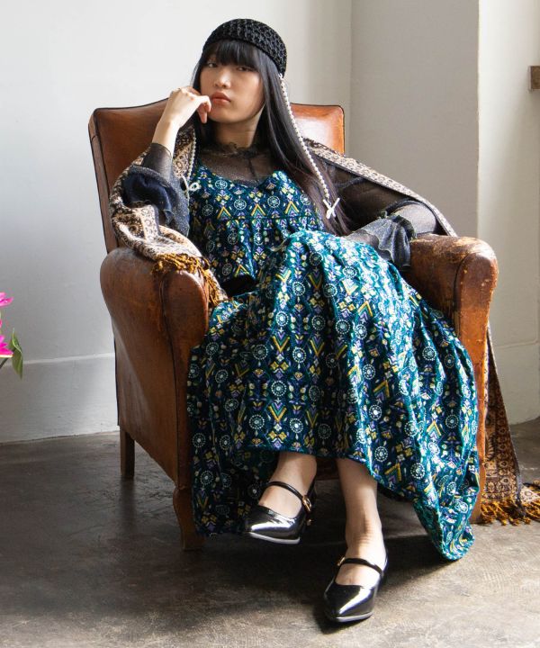 Bohemian Embroidered Skirt