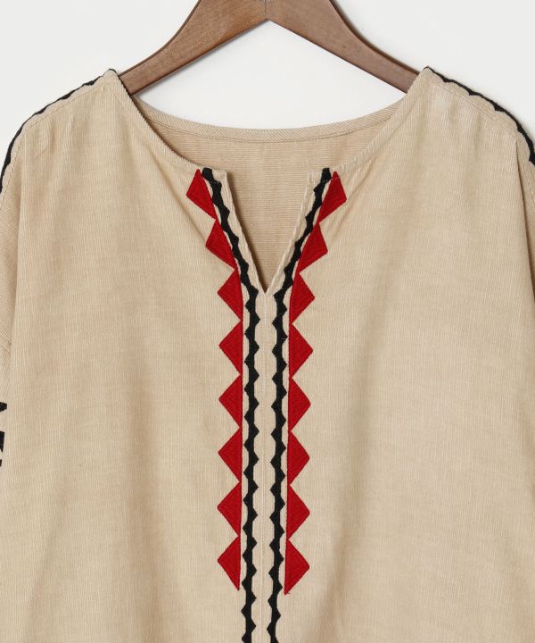 Bohemian Corduroy Dress