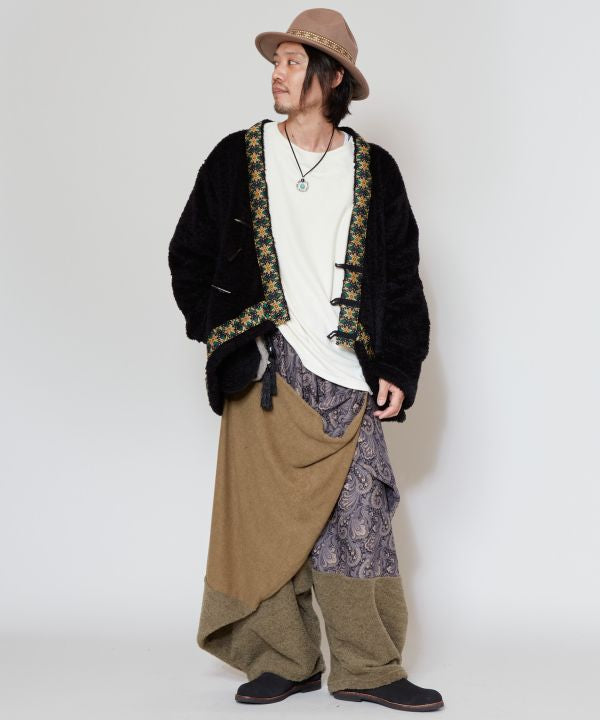 Men's Bohemian Boa Jacket