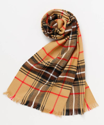 Pierre Quioc Checkerred Scarf by 欧州航路 - Ametsuchi
