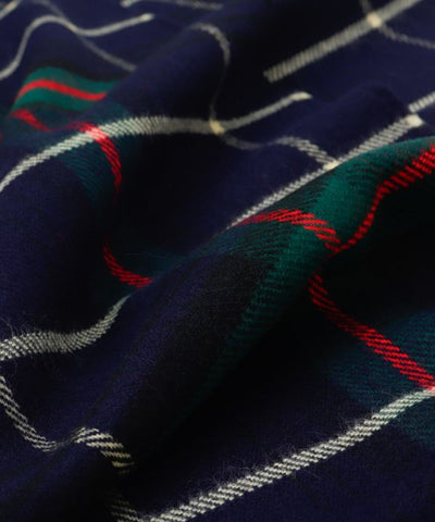Pierre Quioc Checkerred Scarf by 欧州航路 - Ametsuchi