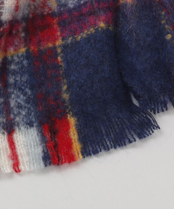 Pierre Quioc Checkerred Scarf by 欧州航路 - Ametsuchi