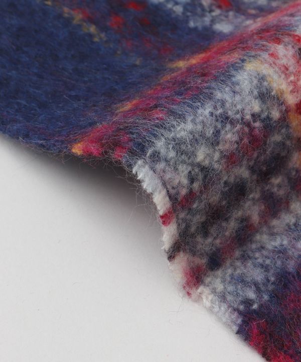 Pierre Quioc Checkerred Scarf by 欧州航路 - Ametsuchi