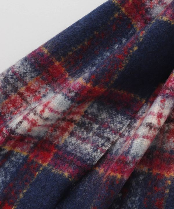 Pierre Quioc Checkerred Scarf by 欧州航路 - Ametsuchi