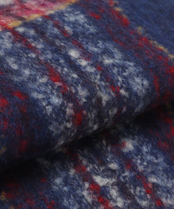 Pierre Quioc Checkerred Scarf by 欧州航路 - Ametsuchi