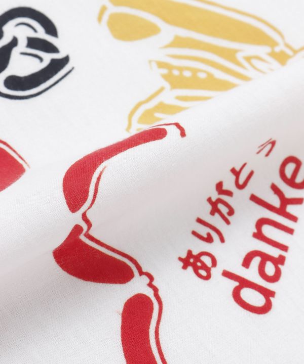 German Motif Tenugui Towel