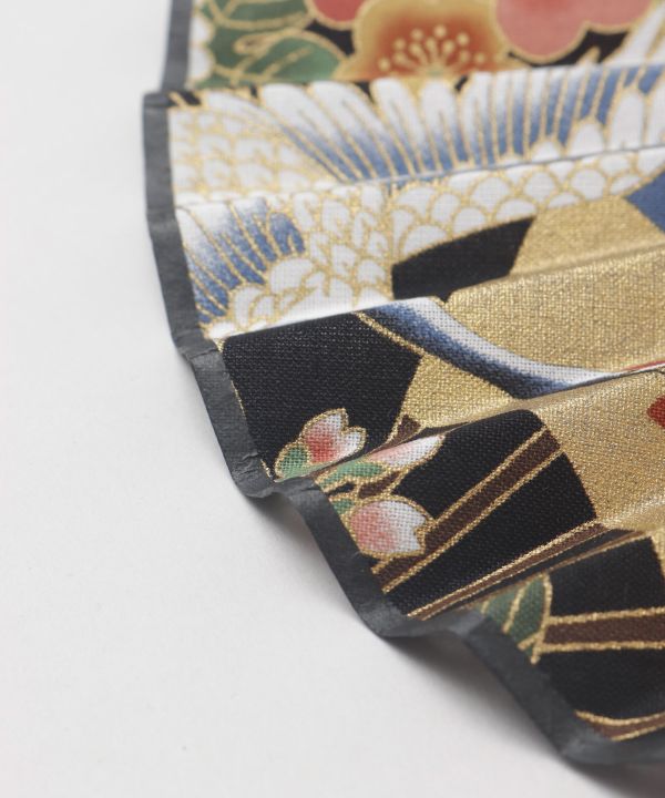 KAIKA - Japanese Motif Scallop Folding Fan