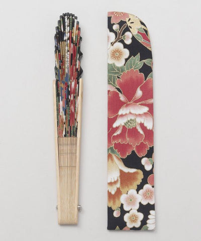 KAIKA - Japanese Motif Scallop Folding Fan