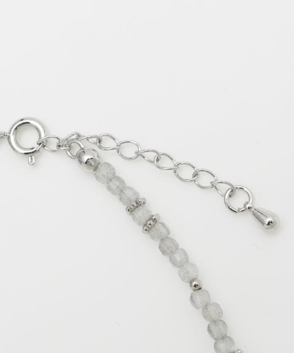 Square Shape Labradorite Beads Necklace Necklaces by 岩座 - Ametsuchi