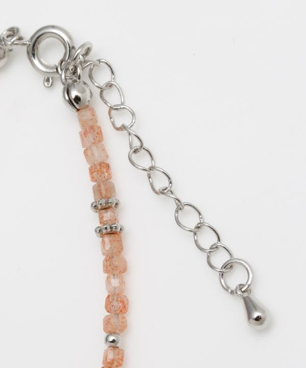 Square Shape Sunstone Beads Bracelet Bangles & Bracelets by 岩座 - Ametsuchi