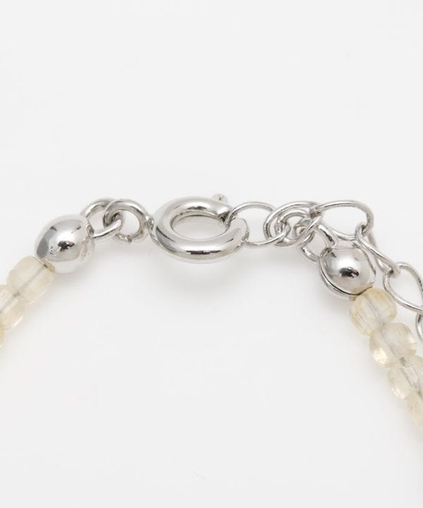 Square Shape Citrine Beads Bracelet Bangles & Bracelets by 岩座 - Ametsuchi