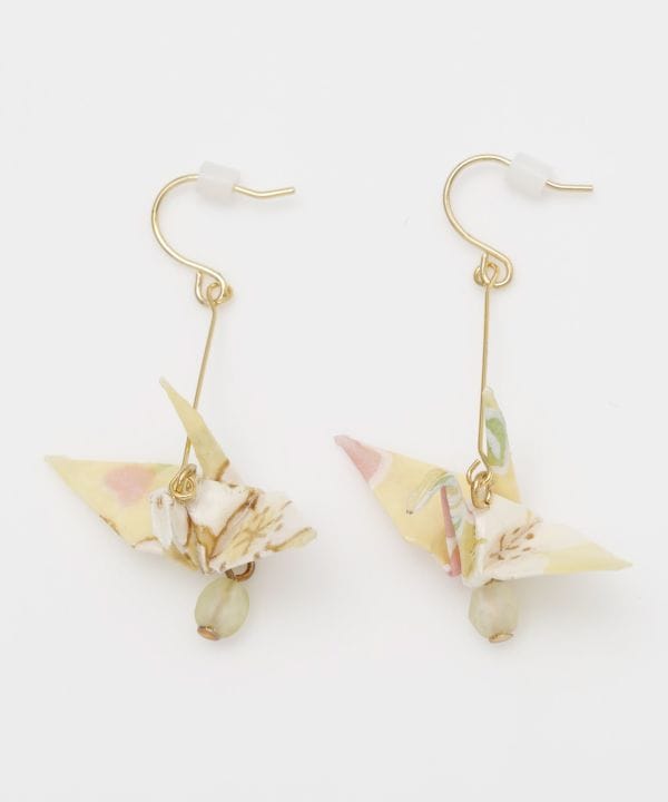 Origami Crane Earrings Earrings by Kaya - Ametsuchi