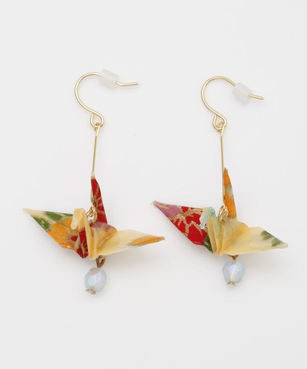 Origami Crane Earrings Earrings by Kaya - Ametsuchi
