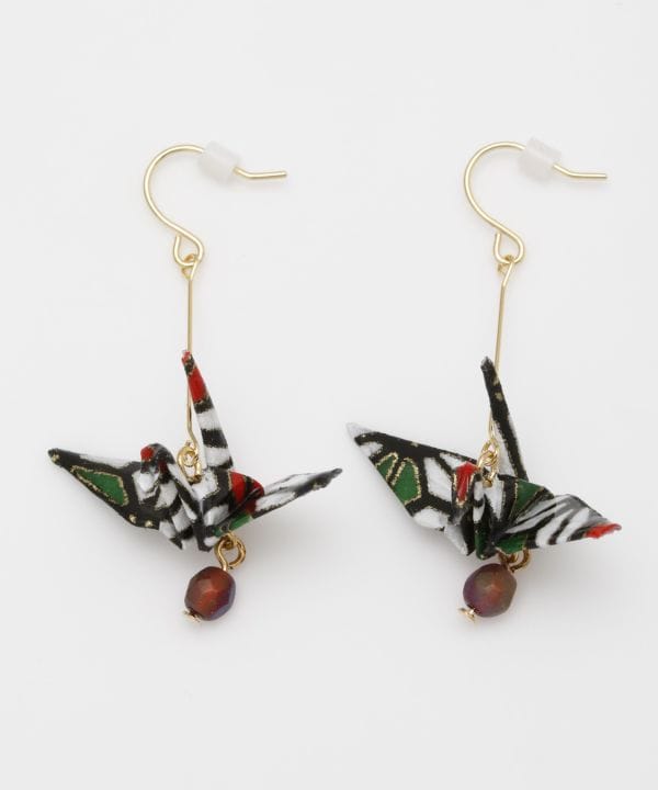 Origami Crane Earrings Earrings by Kaya - Ametsuchi