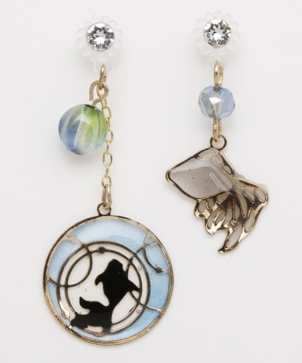 SUKASHI - Openwork Earrings Earrings by Kaya - Ametsuchi