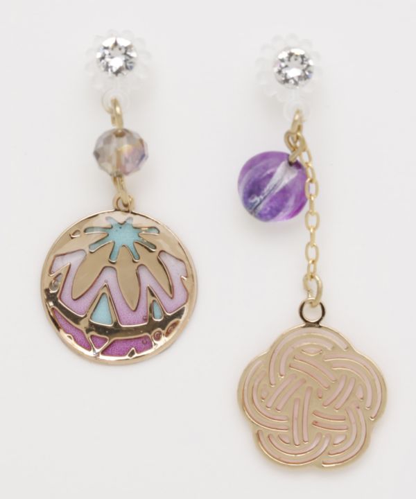 SUKASHI - Openwork Earrings Earrings by Kaya - Ametsuchi