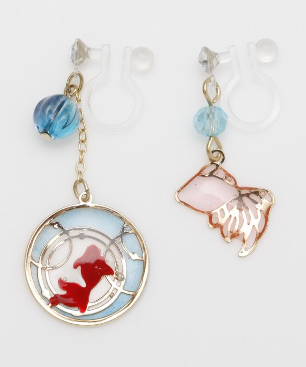 SUKASHI - Openwork Clip Earrings Earrings by Kaya - Ametsuchi