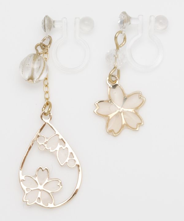 SUKASHI - Openwork Clip Earrings Earrings by Kaya - Ametsuchi