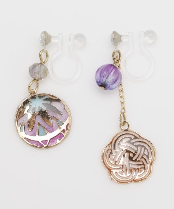 SUKASHI - Openwork Clip Earrings Earrings by Kaya - Ametsuchi