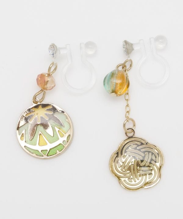 SUKASHI - Openwork Clip Earrings Earrings by Kaya - Ametsuchi