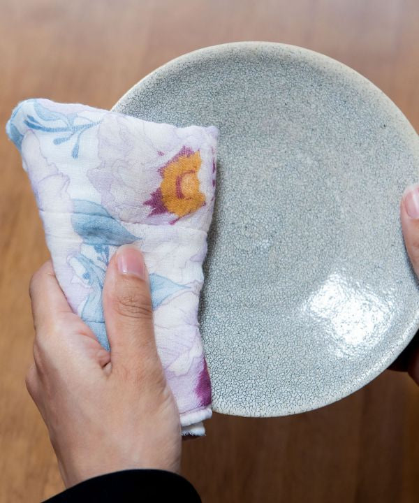 OHANA Floral Dishcloth