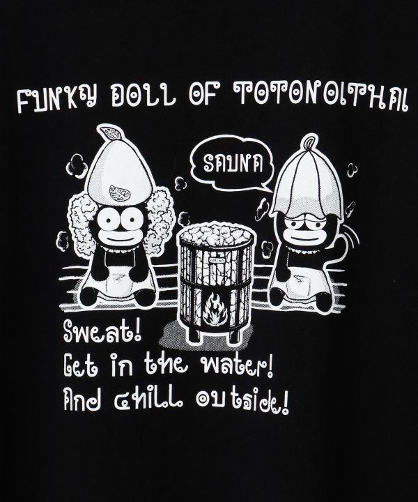 Funky Doll Sauna Tee by AMINA - Ametsuchi