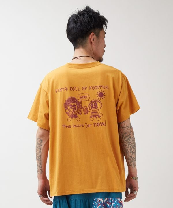 Funky Doll Beer Tee by AMINA - Ametsuchi