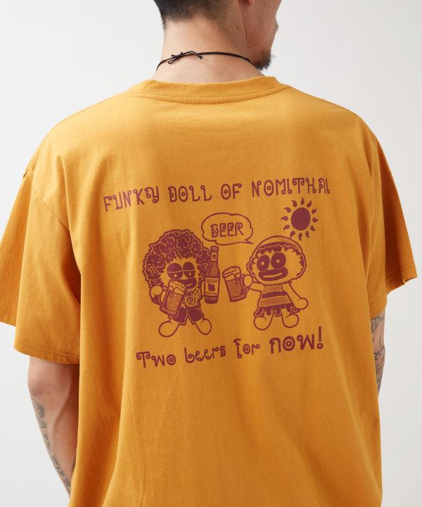 Funky Doll Beer Tee by AMINA - Ametsuchi