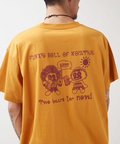Funky Doll Beer Tee by AMINA - Ametsuchi