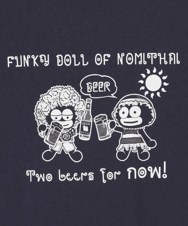 Funky Doll Beer Tee by AMINA - Ametsuchi