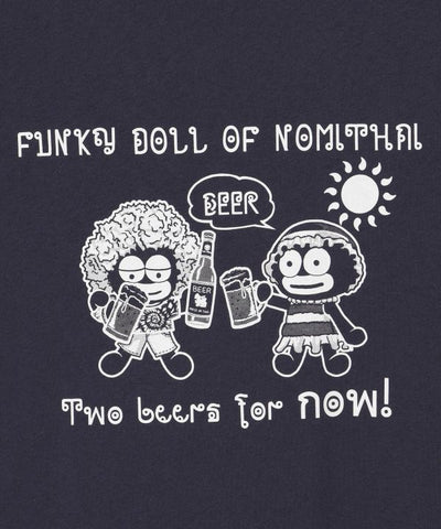 Funky Doll Beer Tee by AMINA - Ametsuchi