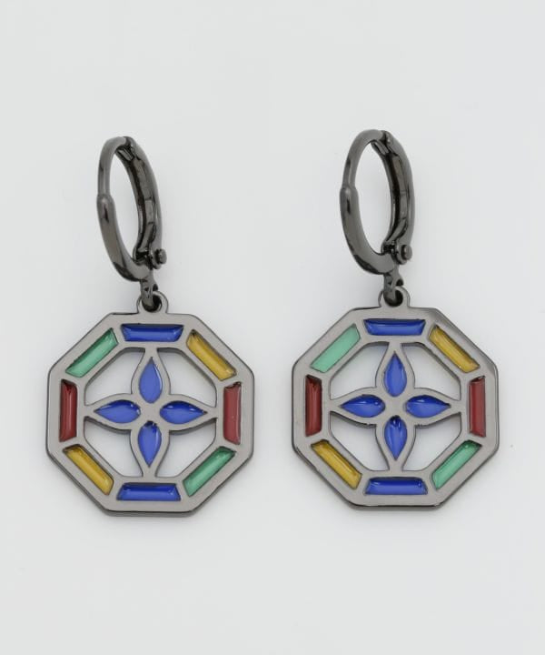 Stained Glass Like Earrings