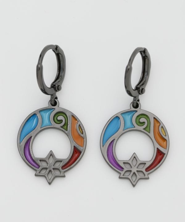 Stained Glass Like Earrings