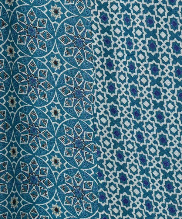 Geometric Print Pants