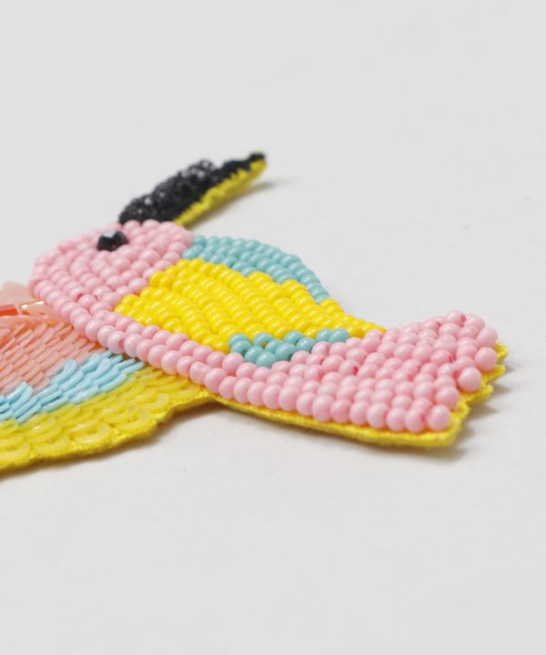 Mexican Themed Beaded Keychain