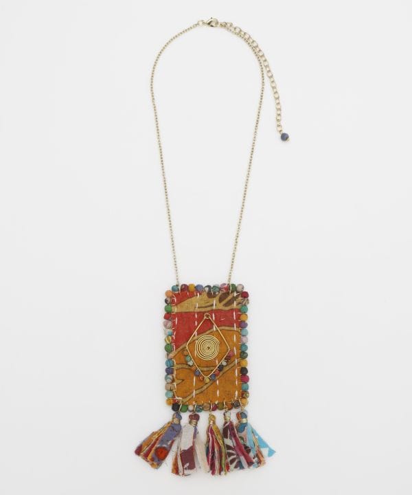 Multicoloured Necklace Necklaces by AMINA - Ametsuchi